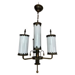 Vintage Rondocubist Hanging Lamp