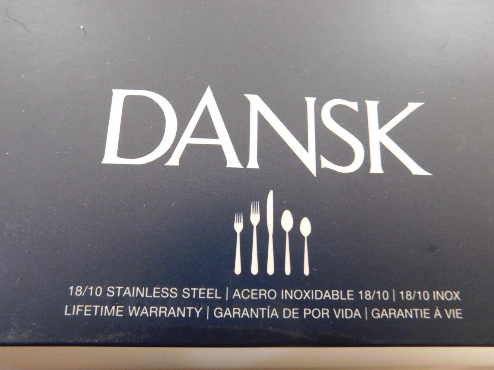 Rondure by Dansk Stainless Steel Flatware Set Service for 12 New 60 Pieces 1