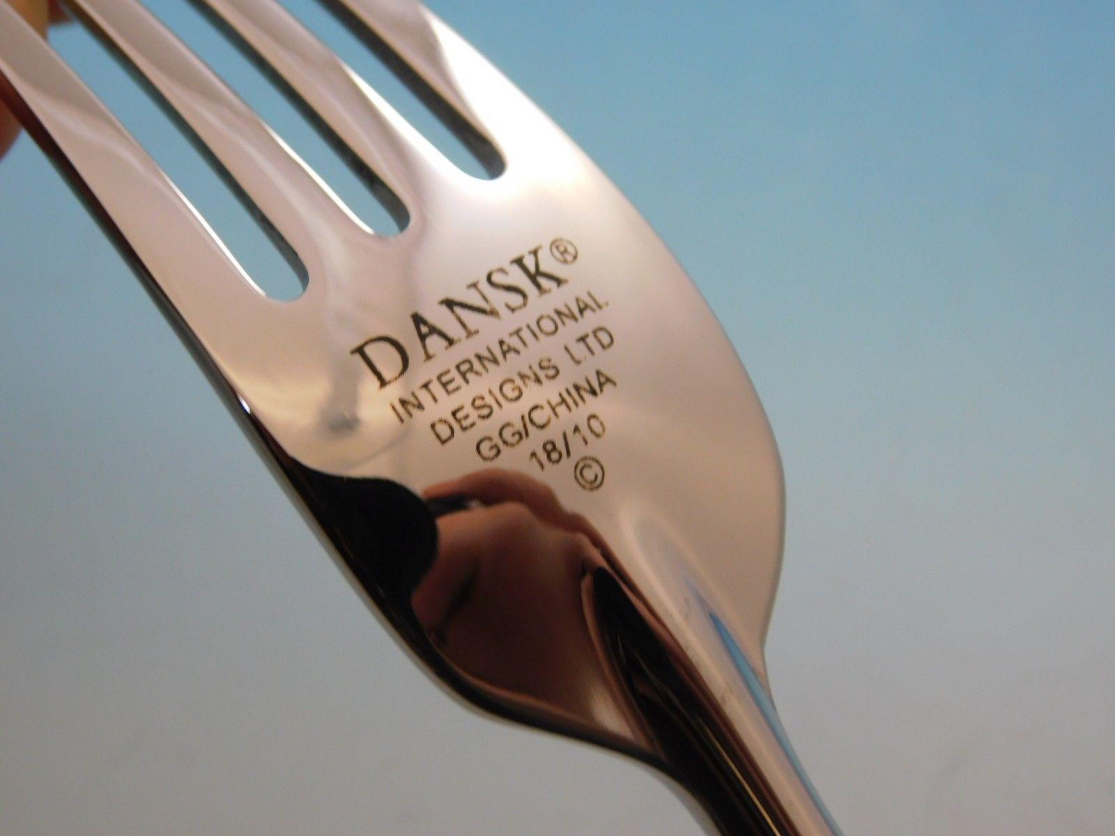 20th Century Rondure by Dansk Stainless Steel Flatware Set Service for 8 New 40 Pieces
