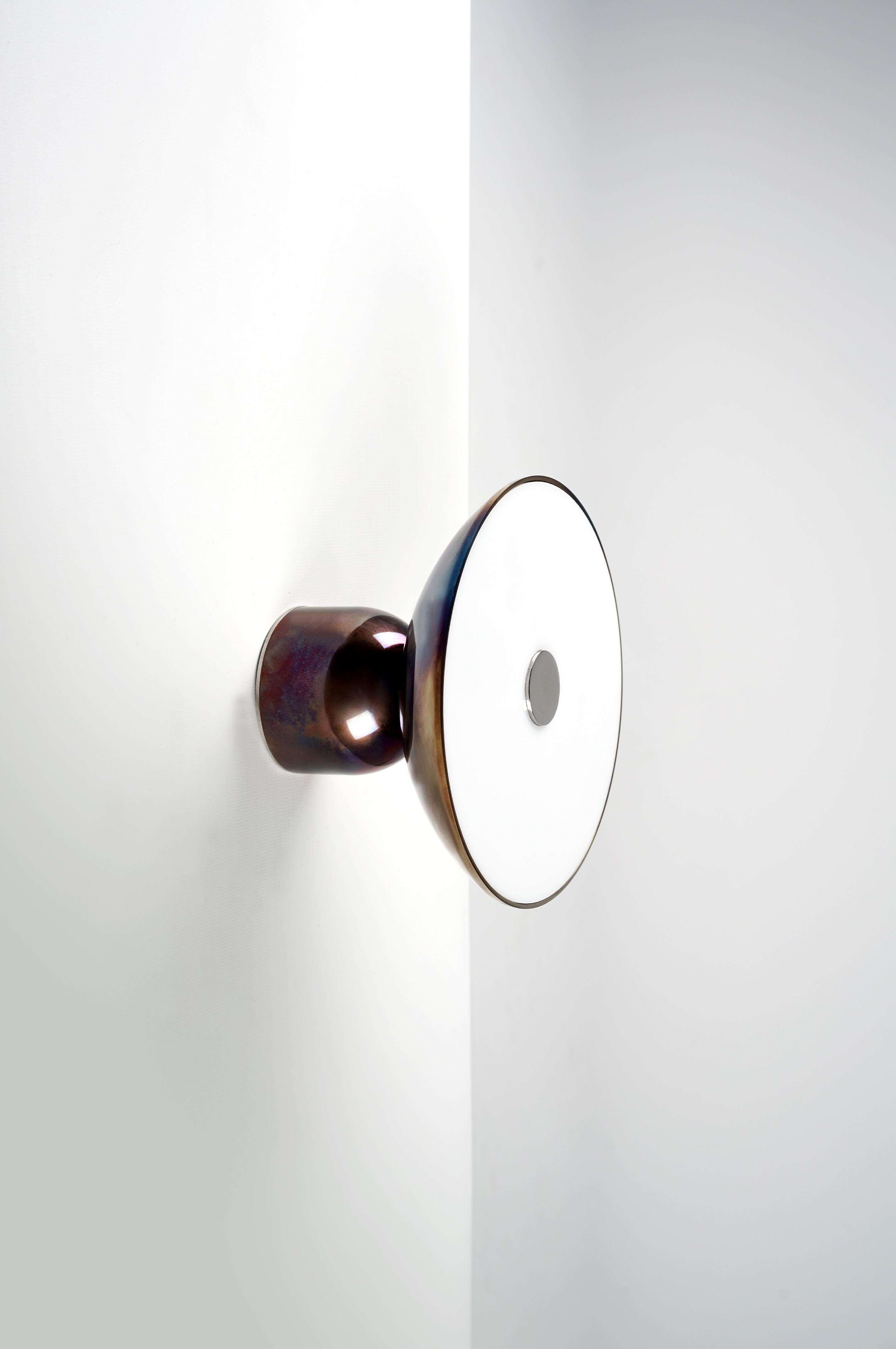 The Rone range is an exploration of the delicate balance of Classic forms. In simplicity, quality is at the utmost importance and our solid brass parts are painstakingly milled or spun before hand-finishing. Functional LED light is evenly diffused