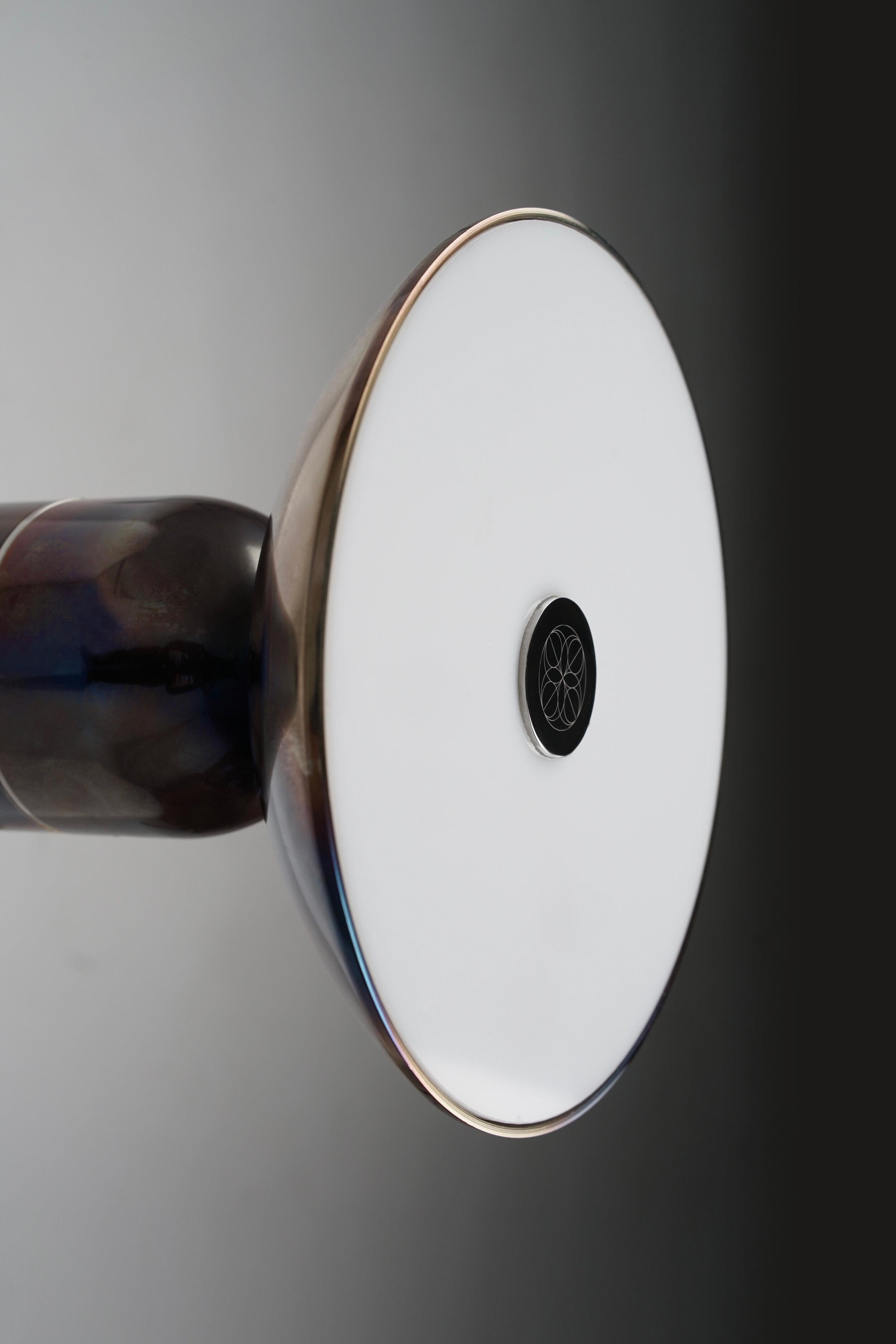 Scandinavo Rone è una lampada a incasso o un pendente contemporaneo. Grande 11 