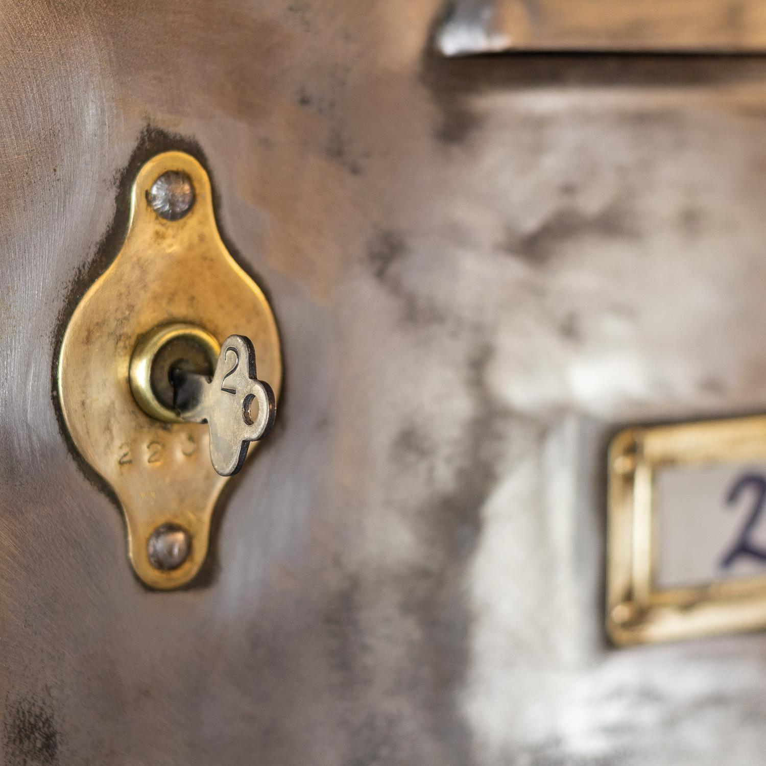 Roneo Steel Lockers, Abingdon School England 1932, George V im Zustand „Gut“ in Berkhamsted, GB