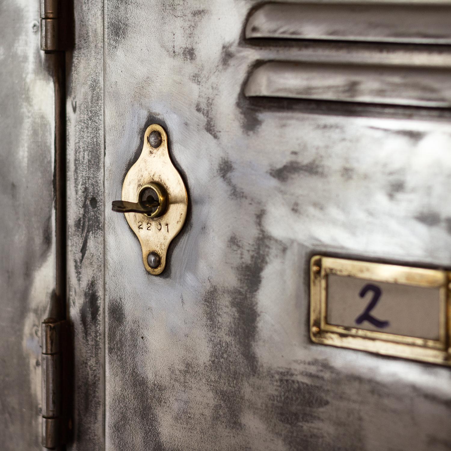 Roneo Steel Lockers, Abingdon School England 1932, George V 1