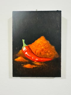 Chili - realistic painting