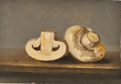 Mushrooms - realistic painting