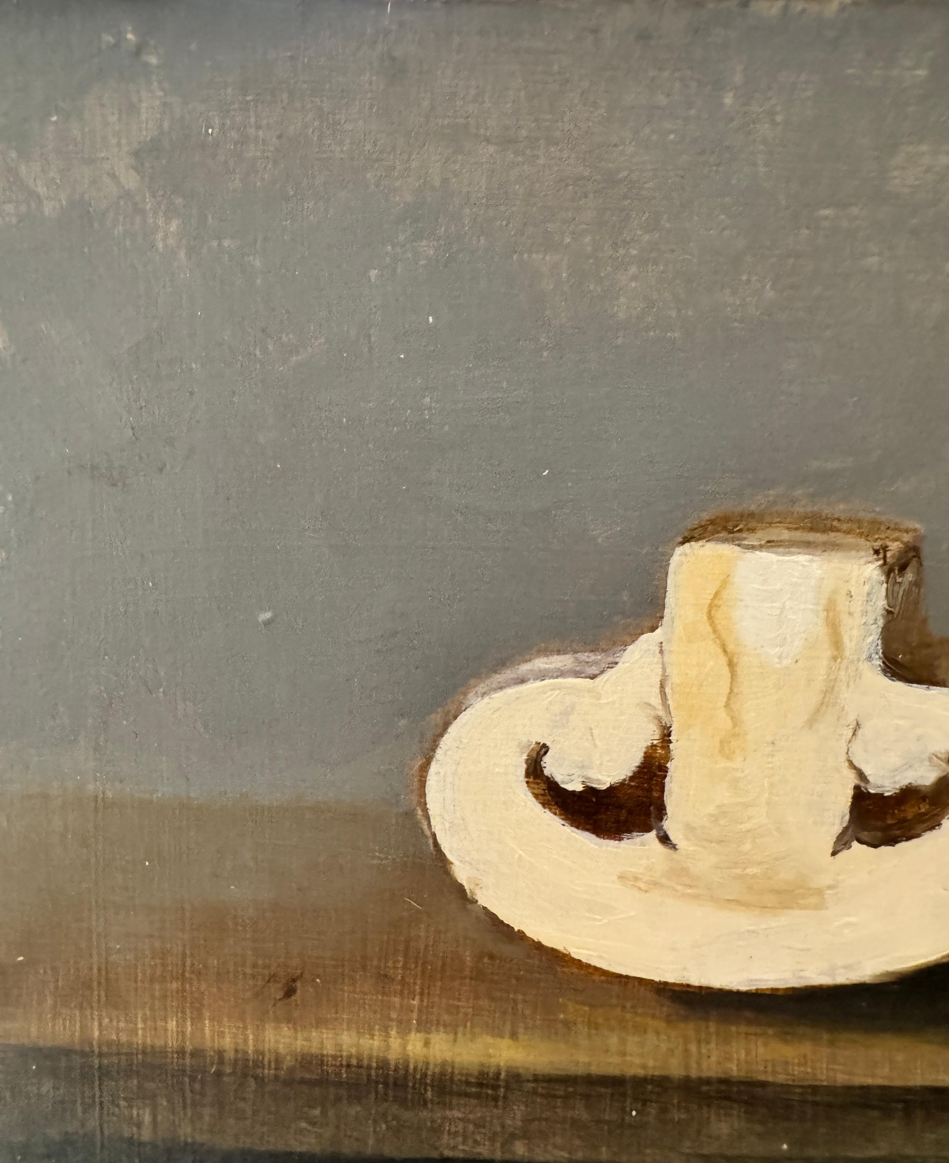 Mushrooms - realistic painting For Sale 3
