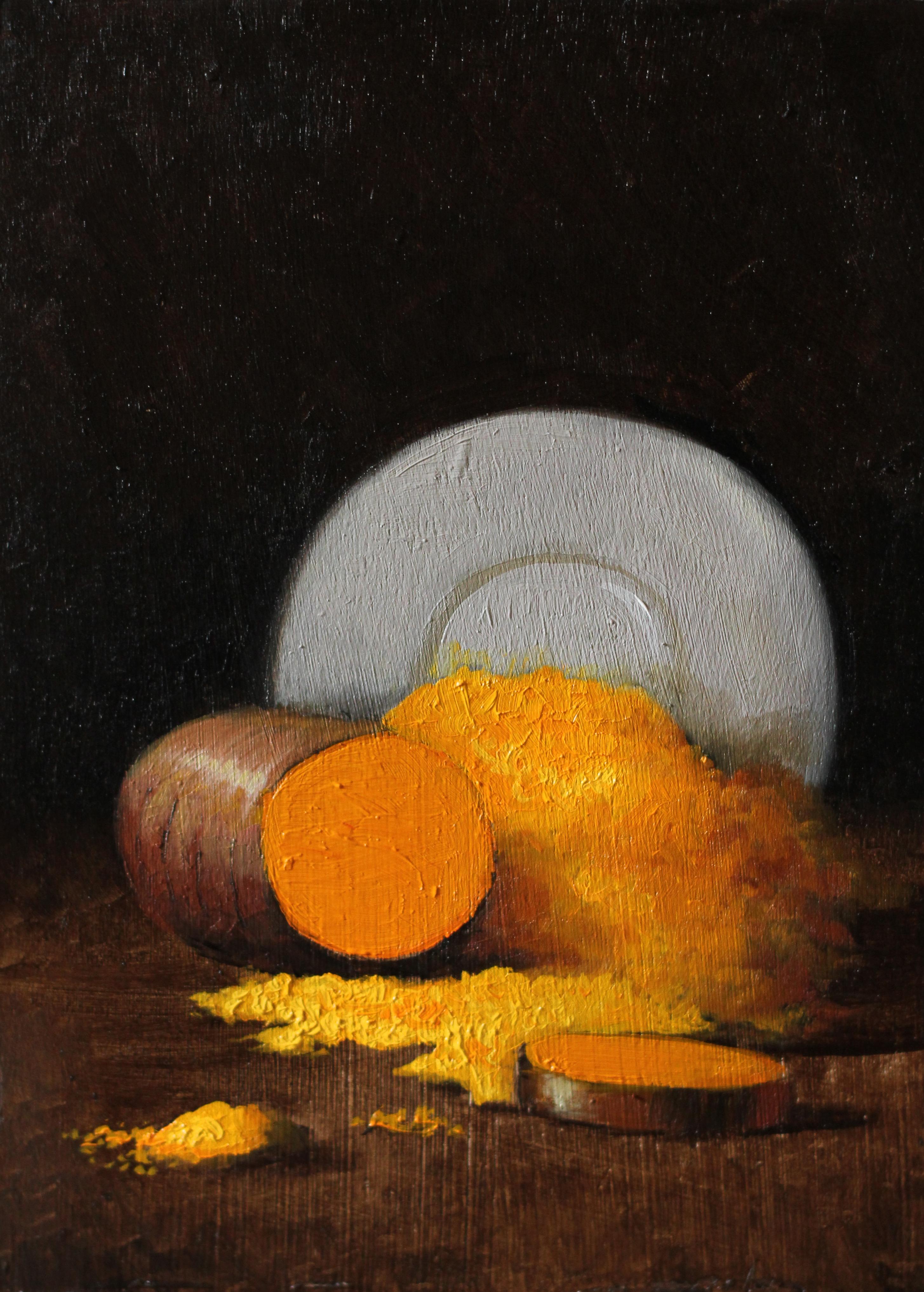 Cúrcuma - pintura realista