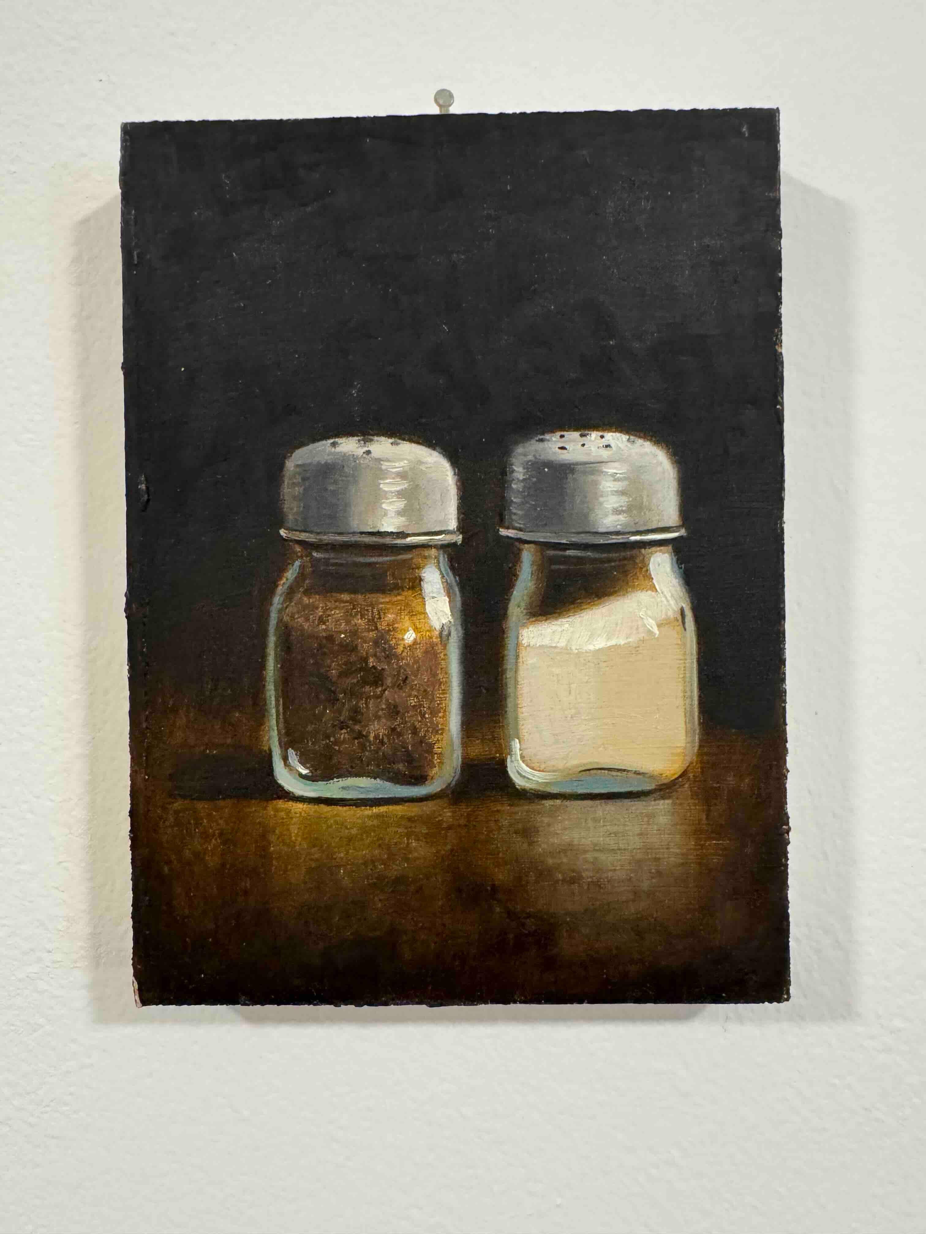 Sale e pepe - pittura realistica - Painting di Roni Yoffe