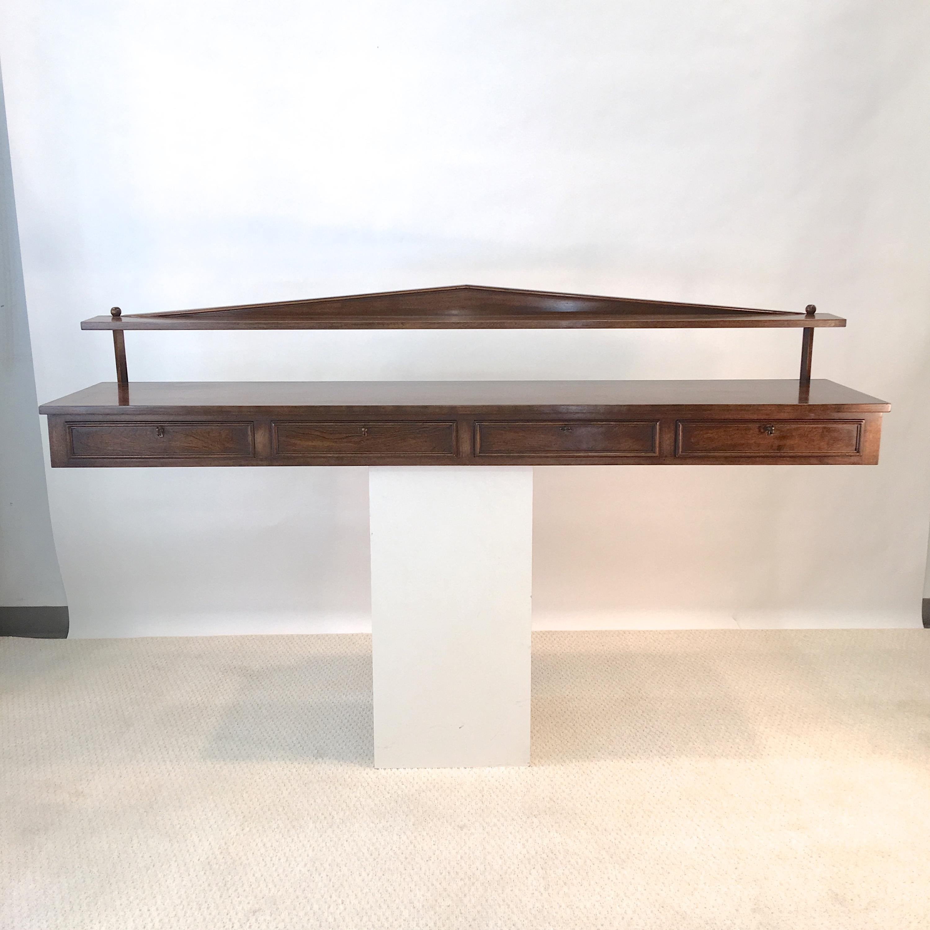 Console server a muro Ronnie Brahms per H. H. Sacks in vendita 5