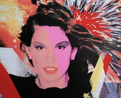 Cindy Crawford, Signed Pop Art Screenprint by Ronnie Cutrone