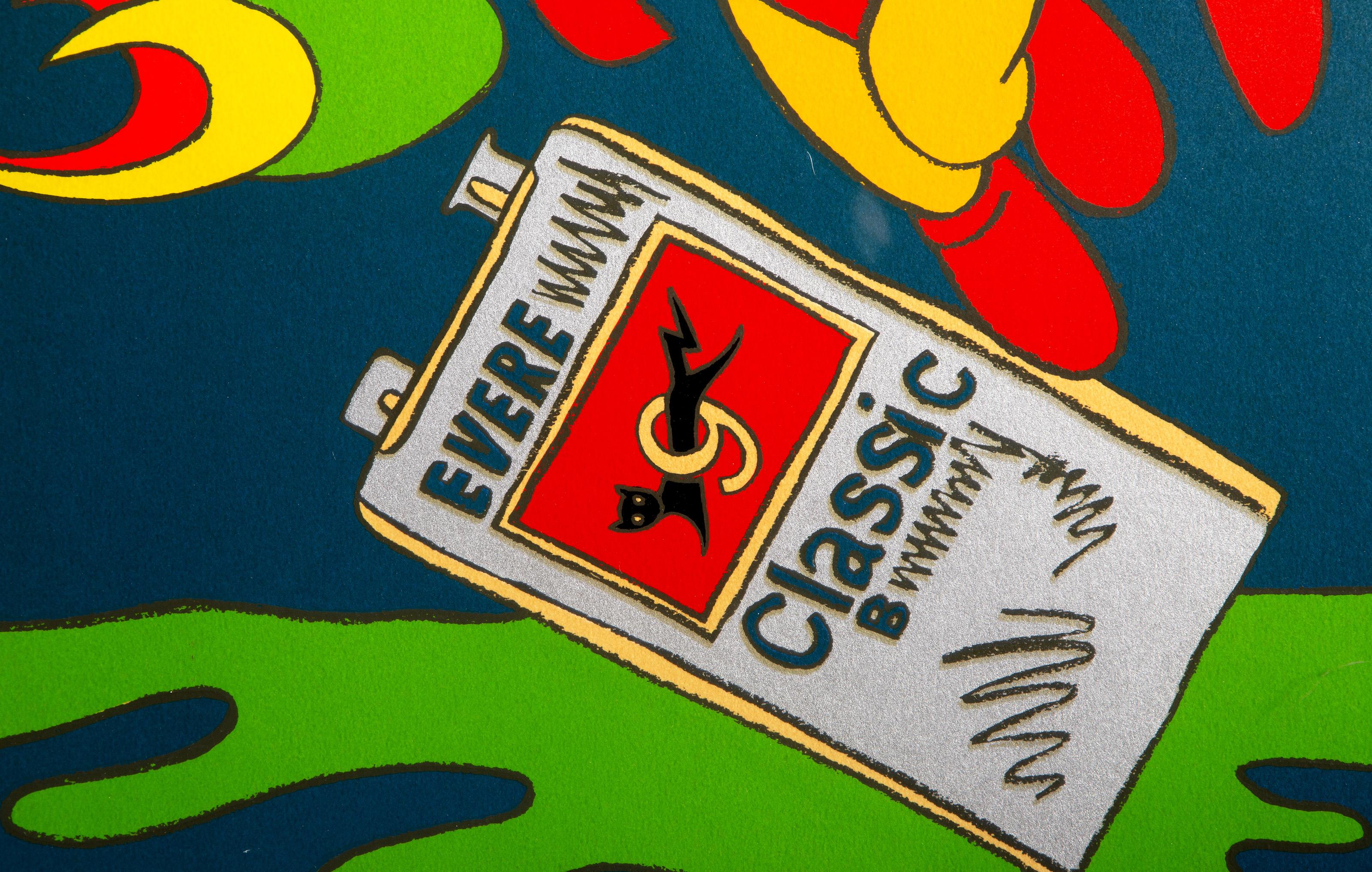 Mouse Mighty, sérigraphie Pop Art de Ronnie Cutrone en vente 2