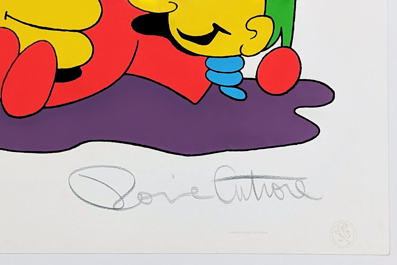 SIN GUANTE NO HAY AMOR - Print de Ronnie Cutrone