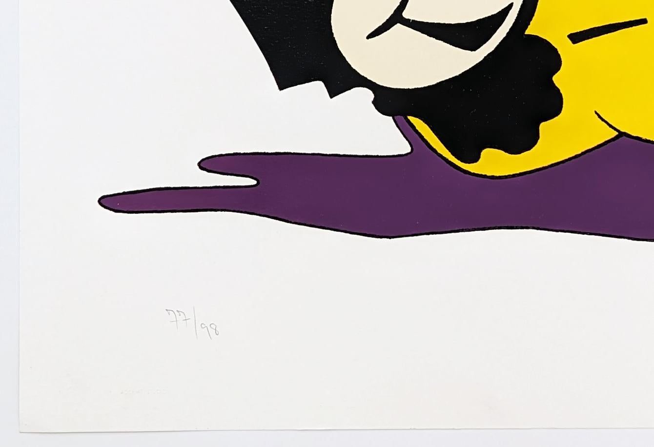 SIN GUANTE NO HAY AMOR - Print Arte pop de Ronnie Cutrone