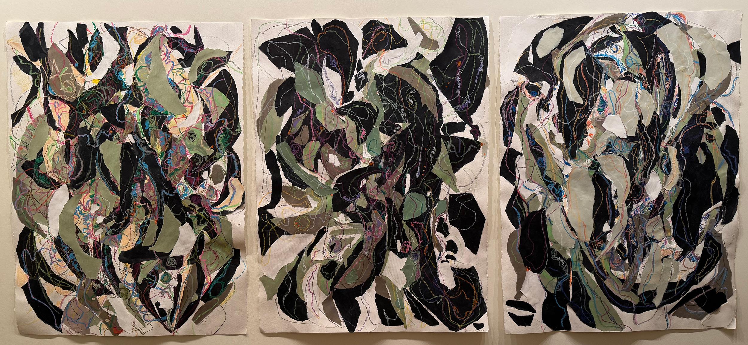 Fabuloso
Ronnie Foont, estadounidense
Fecha: 2024
Técnica mixta sobre papel, firmado
Tamaño: 76,2 x 55,88 cm (30 x 22 pulg.) cada una