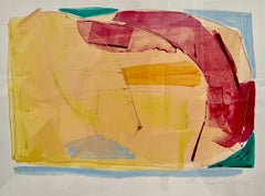 Astrazione lirica Pittura acrilica Ronnie Landfield Campo di colore astratto