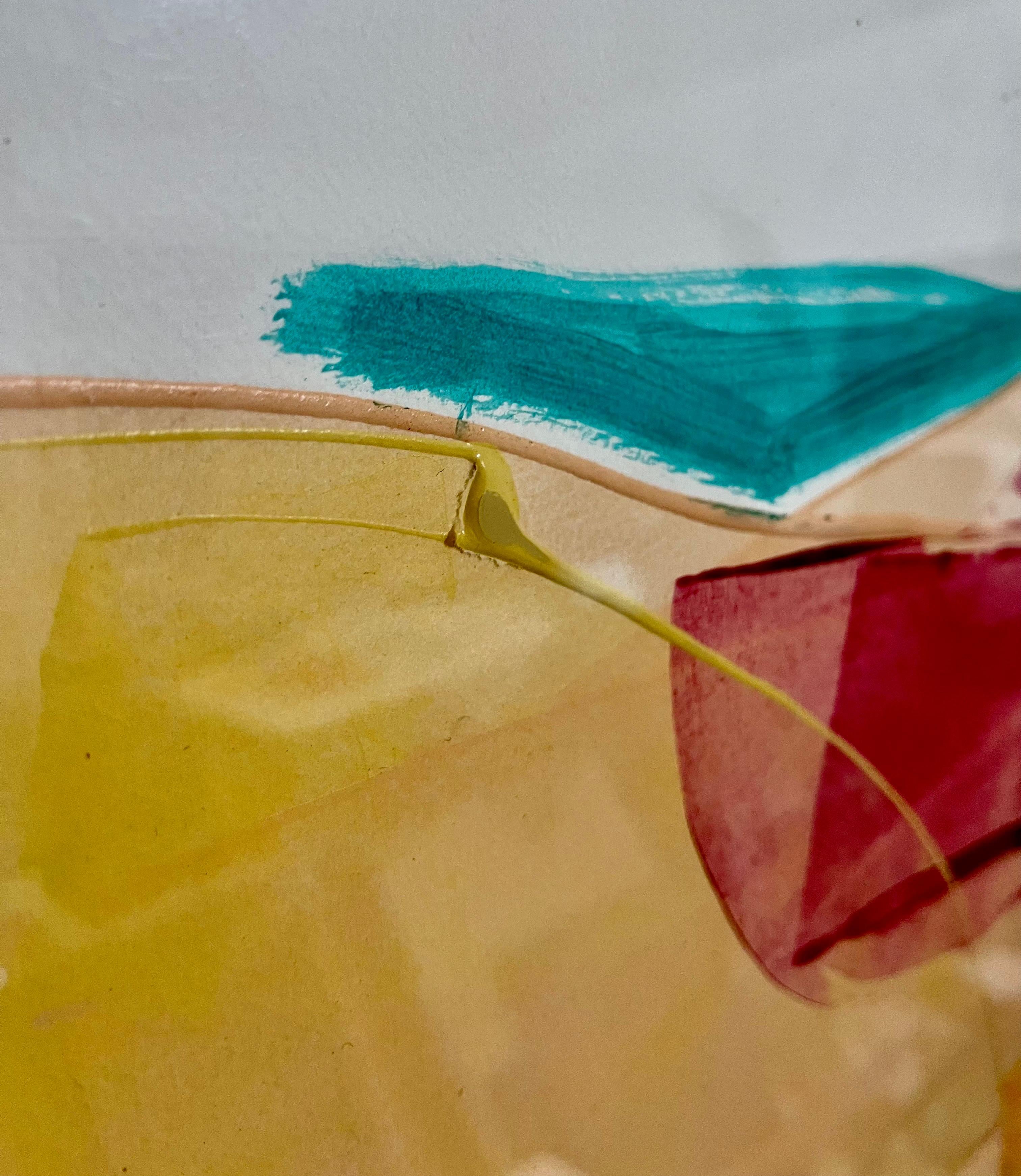 Abstracción lírica Pintura acrílica Ronnie Landfield Campo de color Abstracto en venta 3