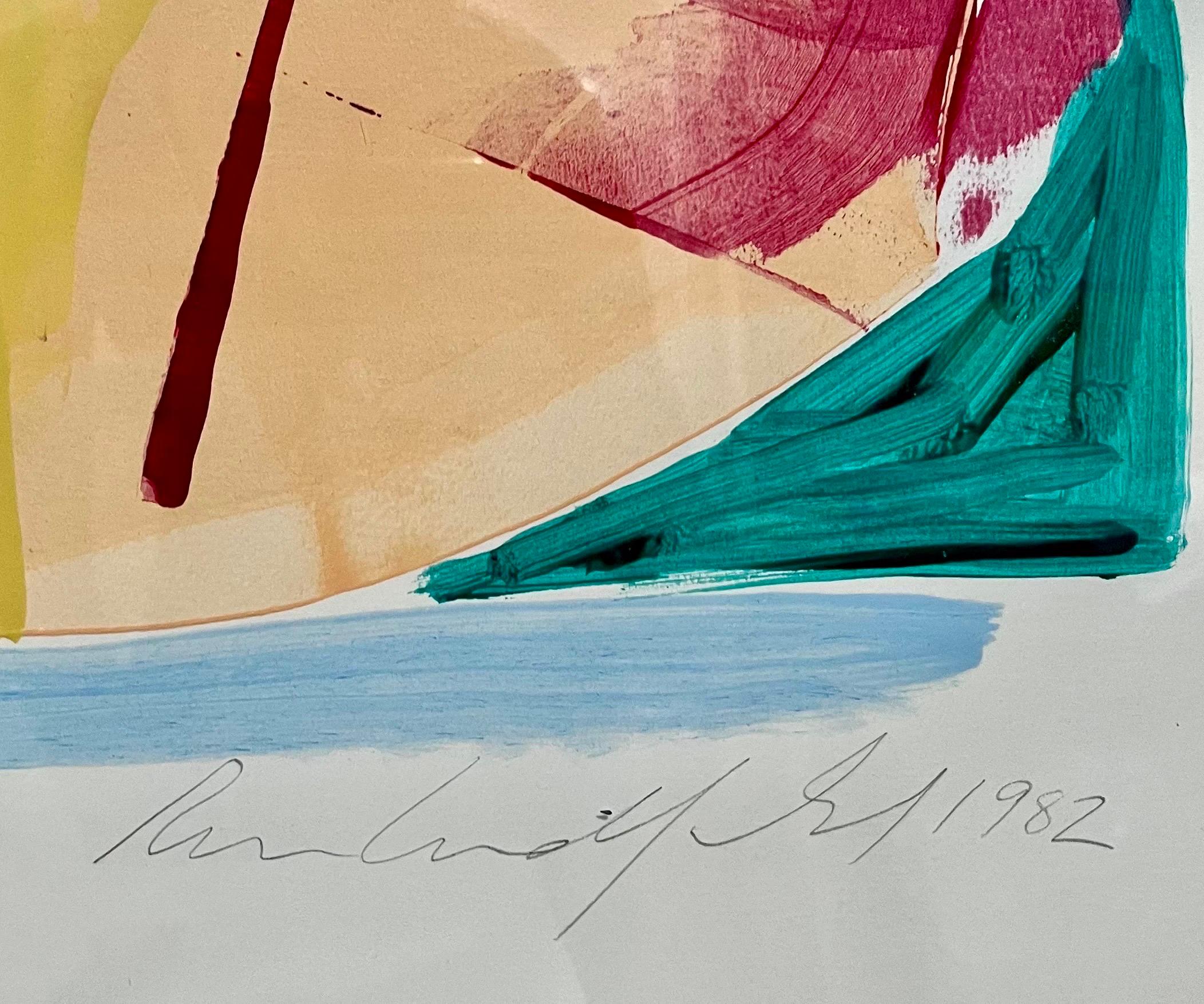 Abstracción lírica Pintura acrílica Ronnie Landfield Campo de color Abstracto en venta 4