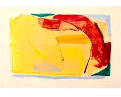 Lyrical Abstraction Acrylic Painting Ronnie Landfield Color Field Abstract