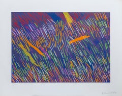 Vintage Color Abstract from New York 10, Ronnie Landfield 1969