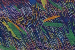 Ronnie Landfield (b.1947) - 1969 Silkscreen, Abstract Composition