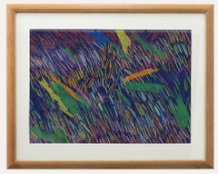 Ronnie Landfield (b.1947) - 1969 Silkscreen, Abstract Composition