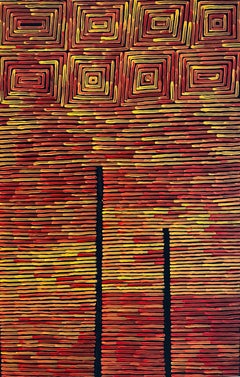 Aboriginal Painting by Ronnie Tjampitjinpa