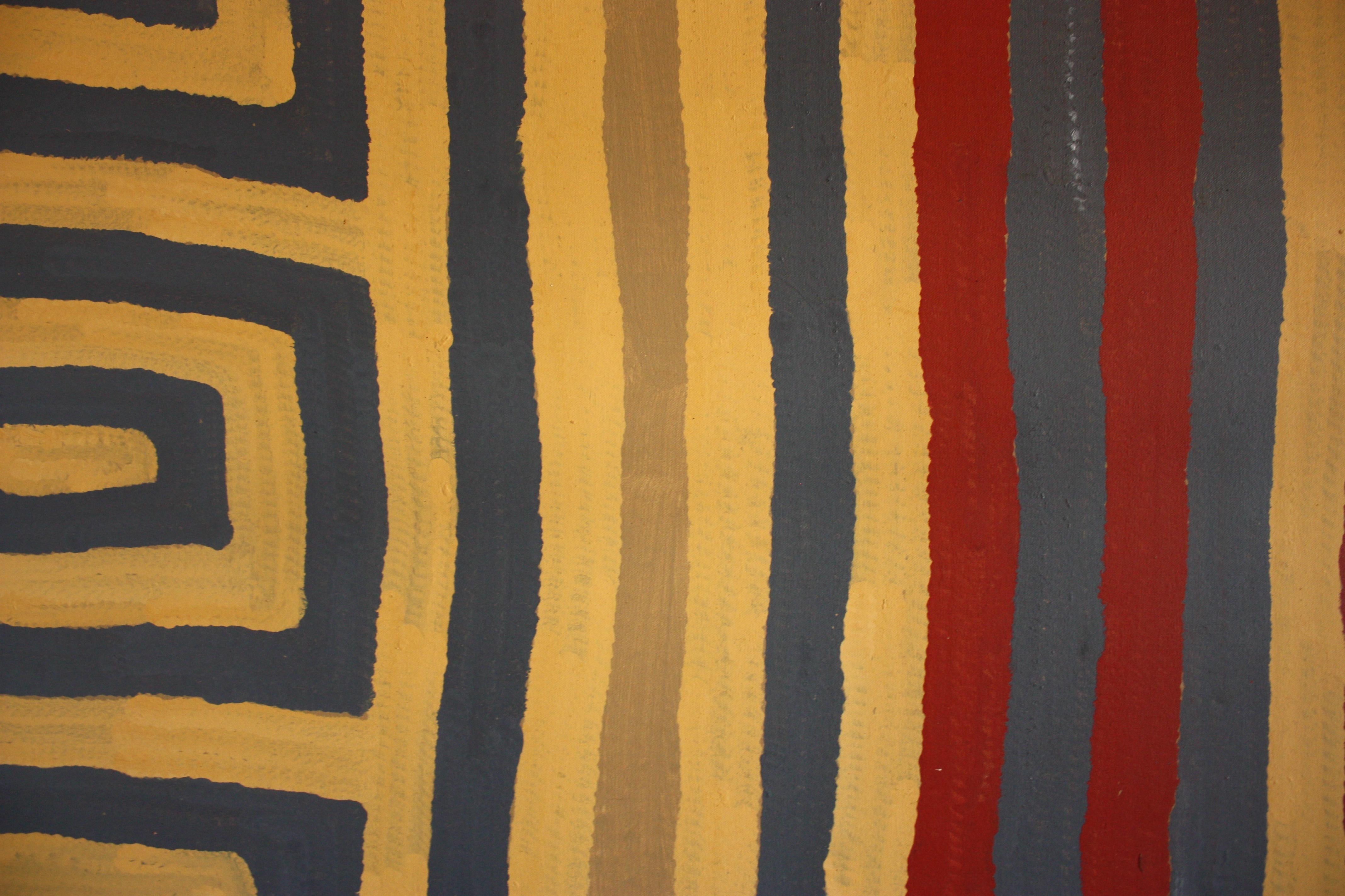 'Tingari' Australian Aboriginal Art by Ronnie Tjampitjinpa For Sale 3