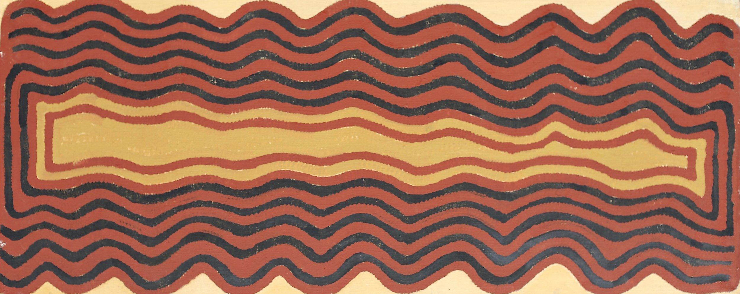 Ronnie Tjampitjinpa - 'Tingari Cycle' Australian Aboriginal Art by ...