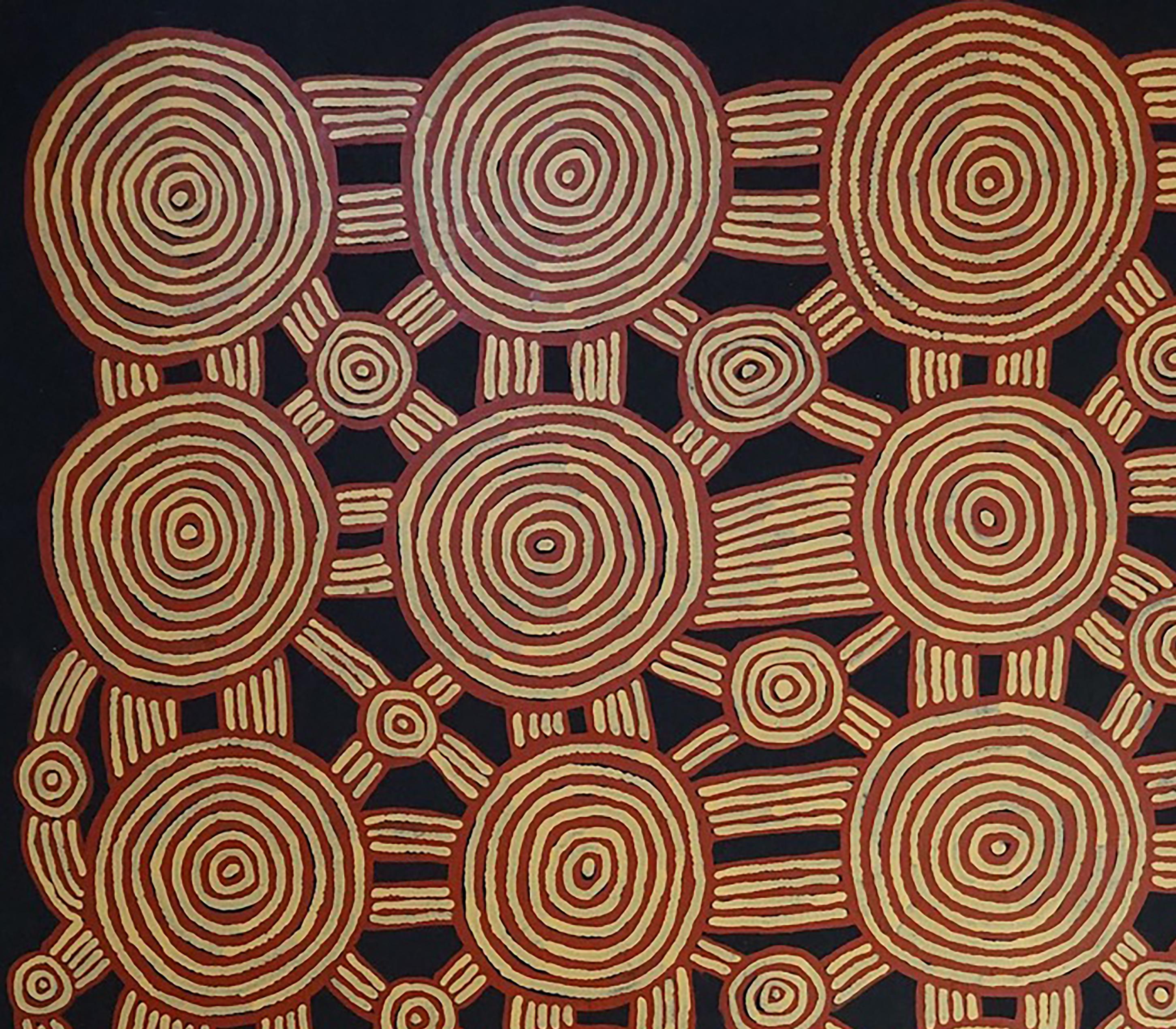 Tingari - Painting di Ronnie Tjampitjinpa