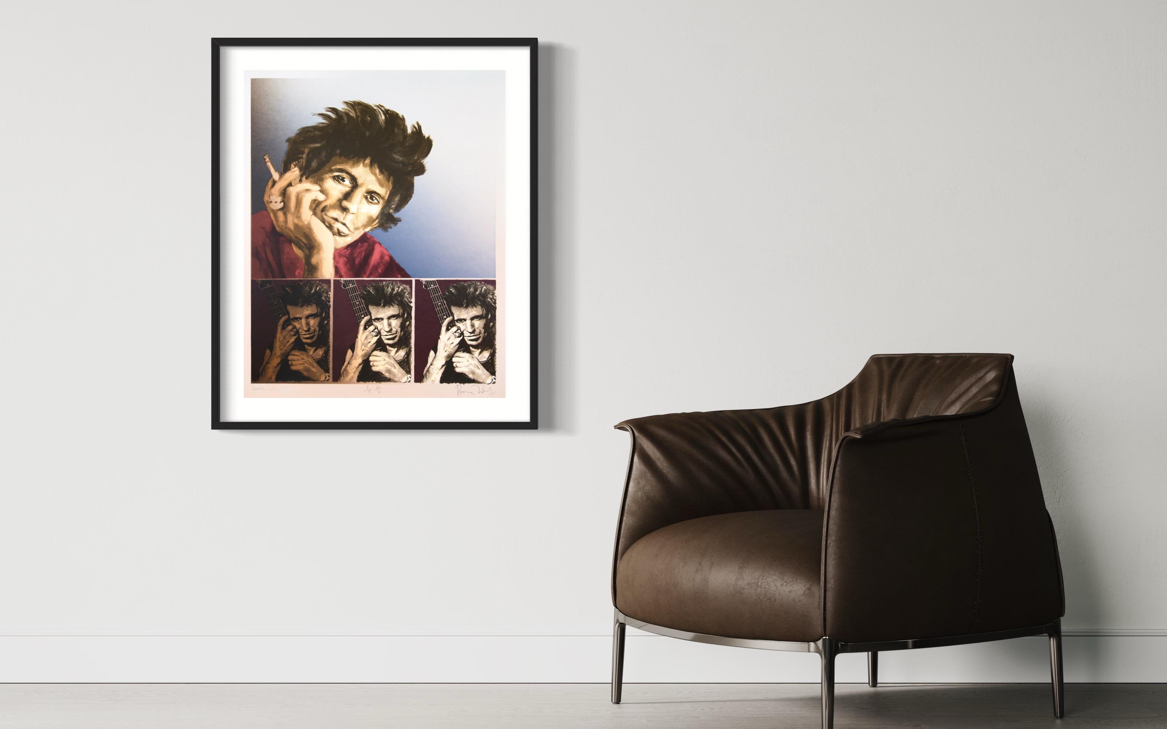 Ronnie Wood Keith V For Sale at 1stDibs ron wood artwork, ronnie