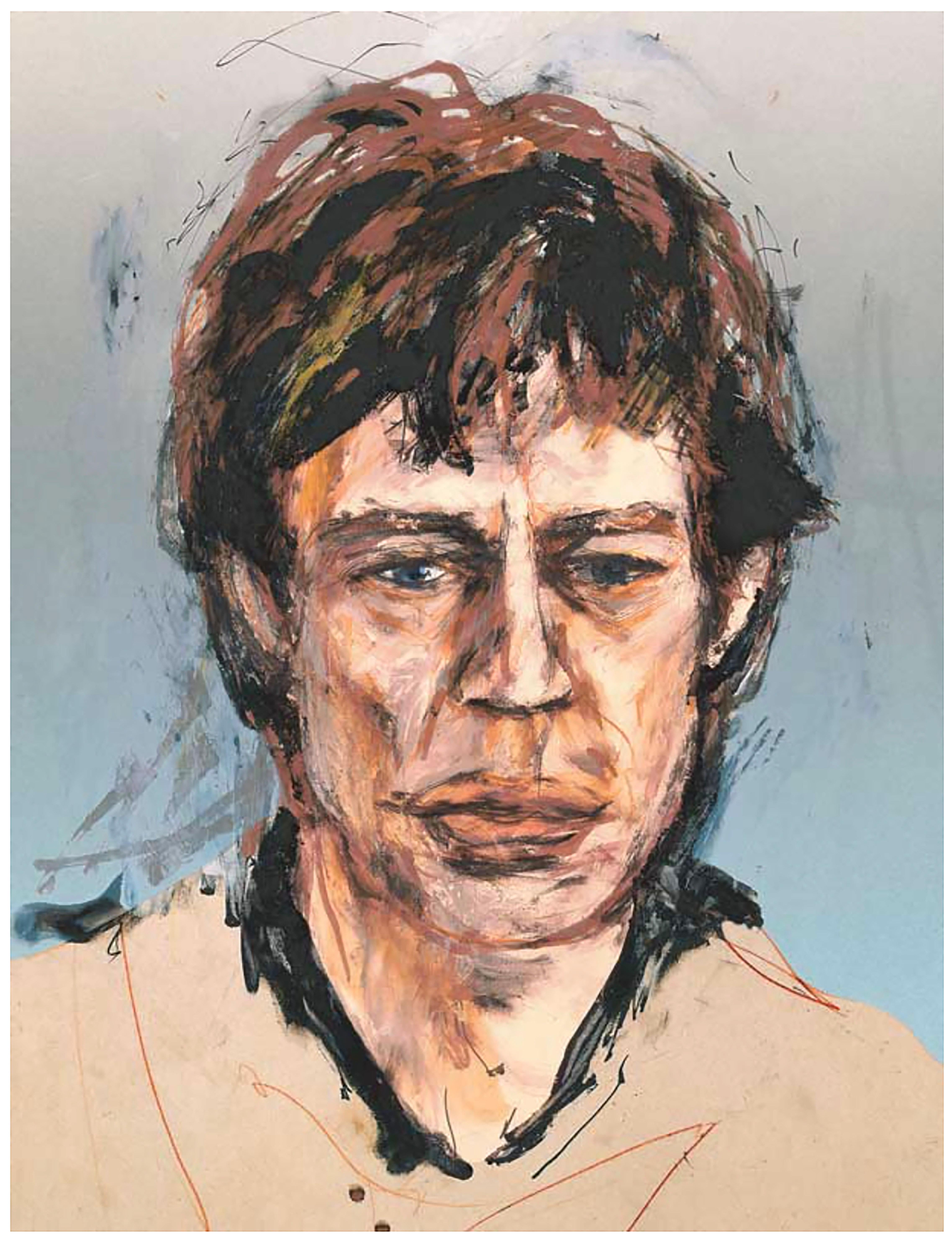 Ronnie Wood Portrait Print - Mick (The Others)