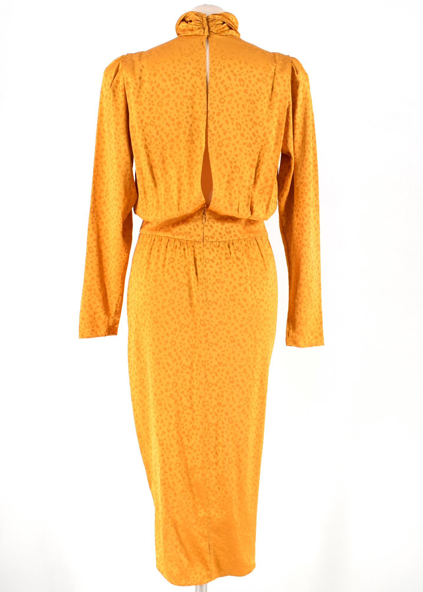 Ronny Kobo kaira Leopard print orange 