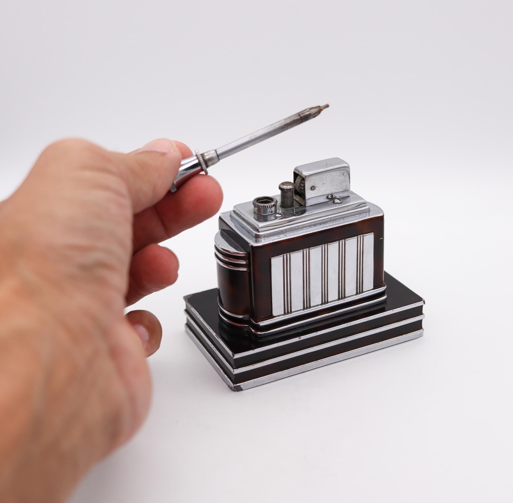 ronson touch tip table lighter
