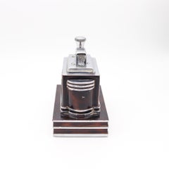 RONSON 1938 Art Deco Machin Age laccato Deluxe Classic Touch Tip Accendino