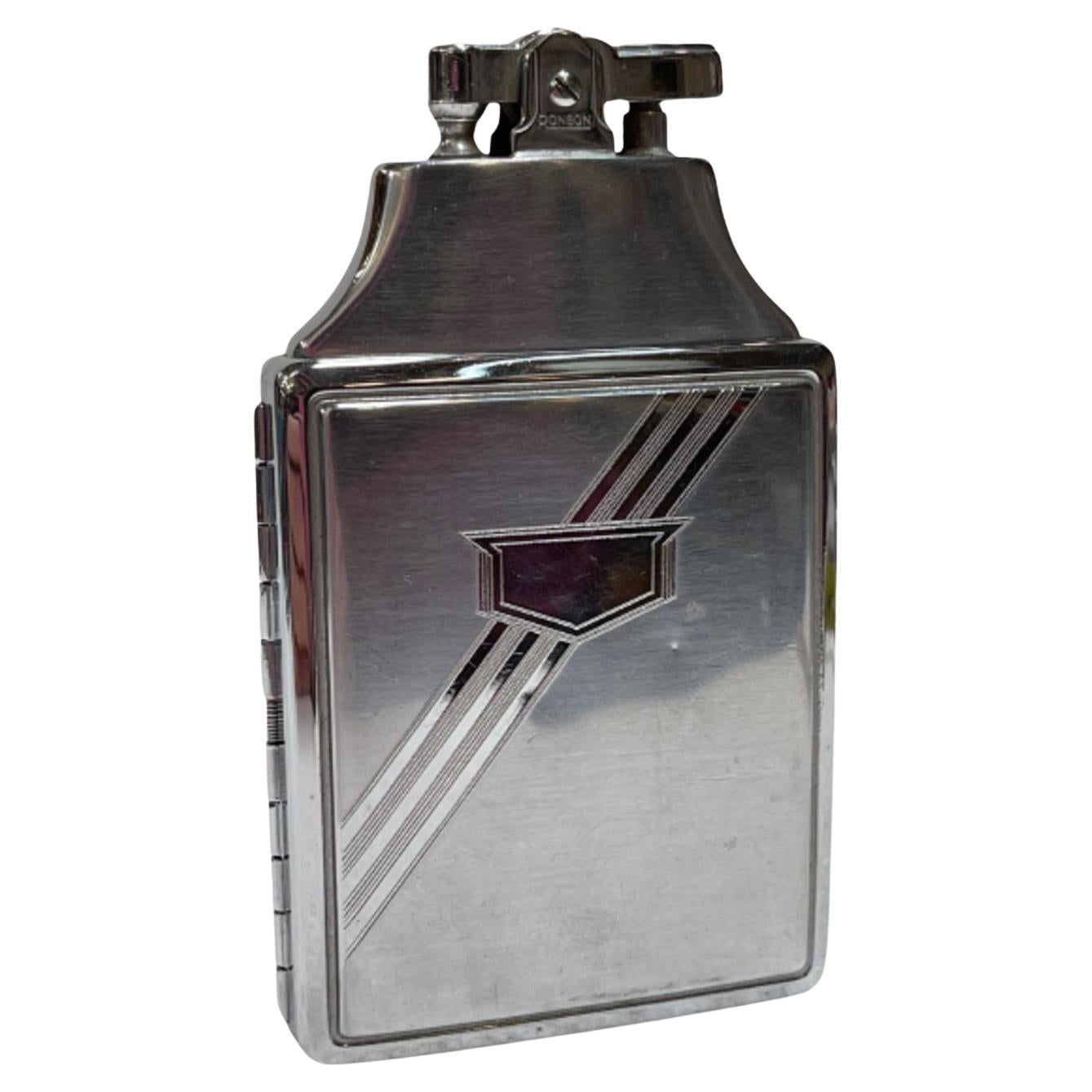 Ronson Mastercase Cigarette Lighter Case Combo