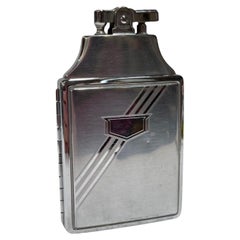 Retro Ronson Mastercase Cigarette Lighter Case Combo