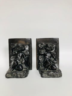 Ronson Pair of Art Deco Bookends