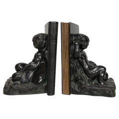 Ronson Pair of Art Deco Bookends