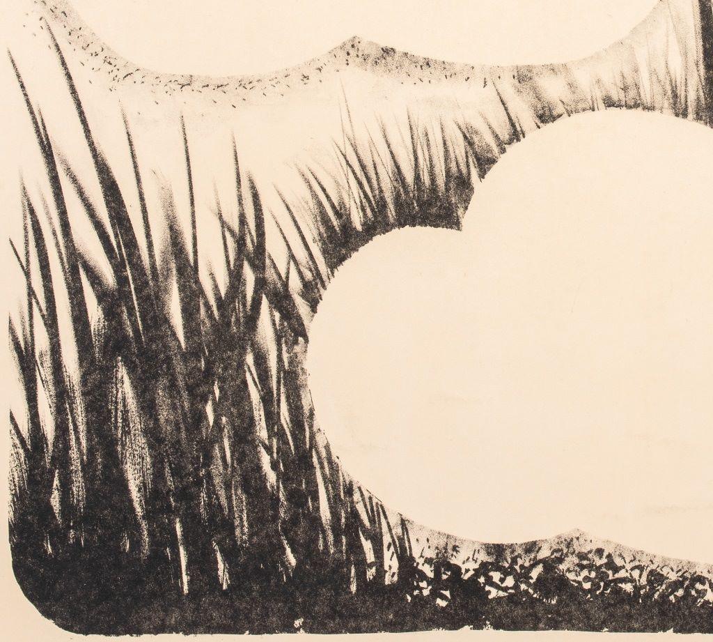 Rony Rehow Abstrakte Landschaft Lithographie (20. Jahrhundert) im Angebot