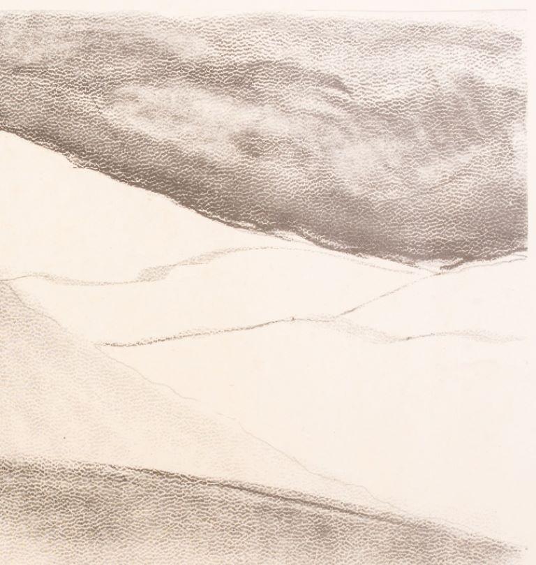 Lithographie „Sinori Hills“ von Rony Rehow (20. Jahrhundert) im Angebot
