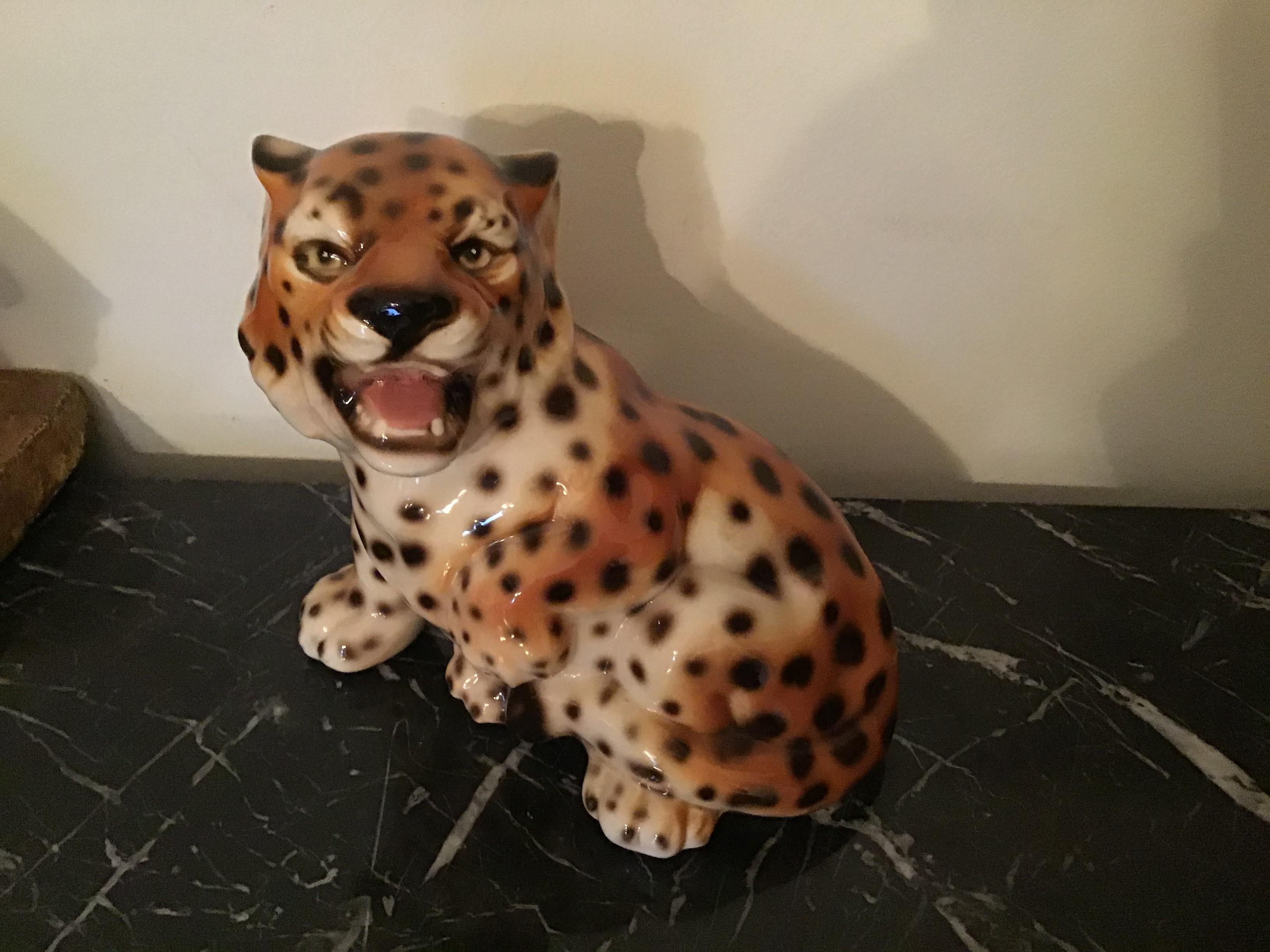 Autre Céramique Ronzan Baby Tiger, 1950, Italie  en vente