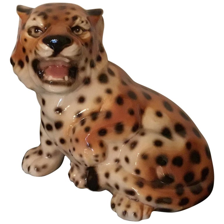 Ceramiche Ronzanイタリア製セラミックタイガー小 置物☆大幅値下げ Ronzan Baby Tiger Ceramic, 1950, Italy For Sale at 1stDibs