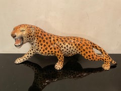 Ronzan, Ceramic Leopard from the, 50s