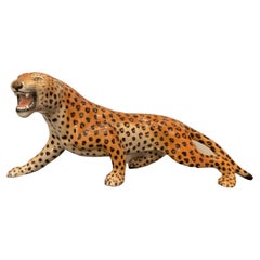 Ronzan, Ceramic Leopard from the, 50s