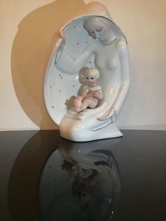 Ronzan Maternity Ceramic 1950 Italy