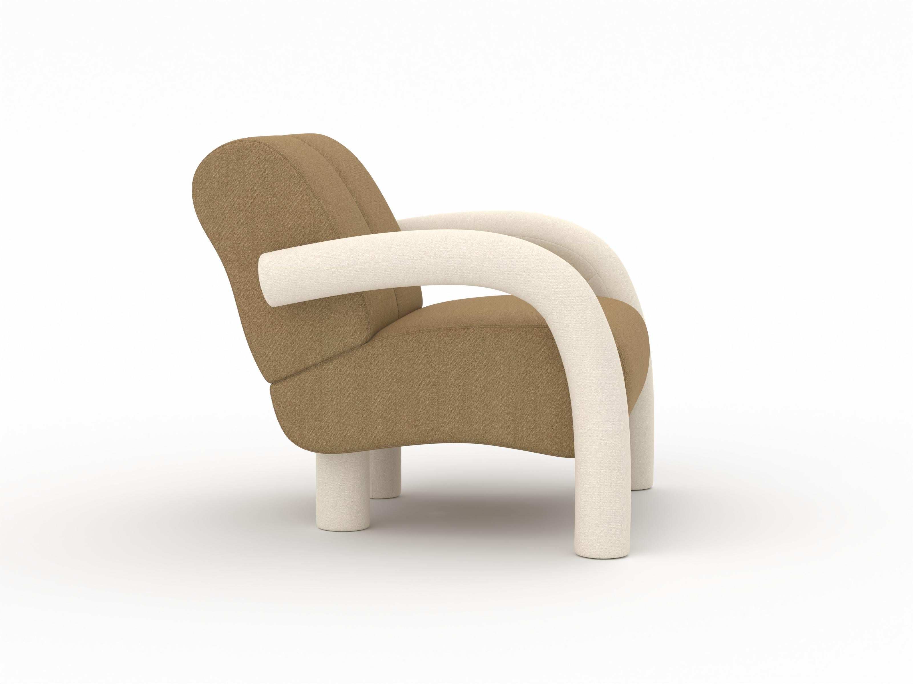 Roo Lounge Sessel, Vidar Braun (Moderne) im Angebot