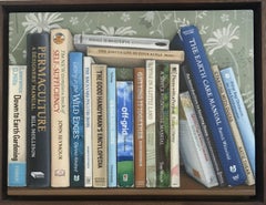 Down to Earth by Roo Waterhouse, Still Life painting, Books, Contemporary art