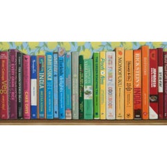 Every Grain of Rice Oil on Canvas Painting, Roo Waterhouse, Book painting