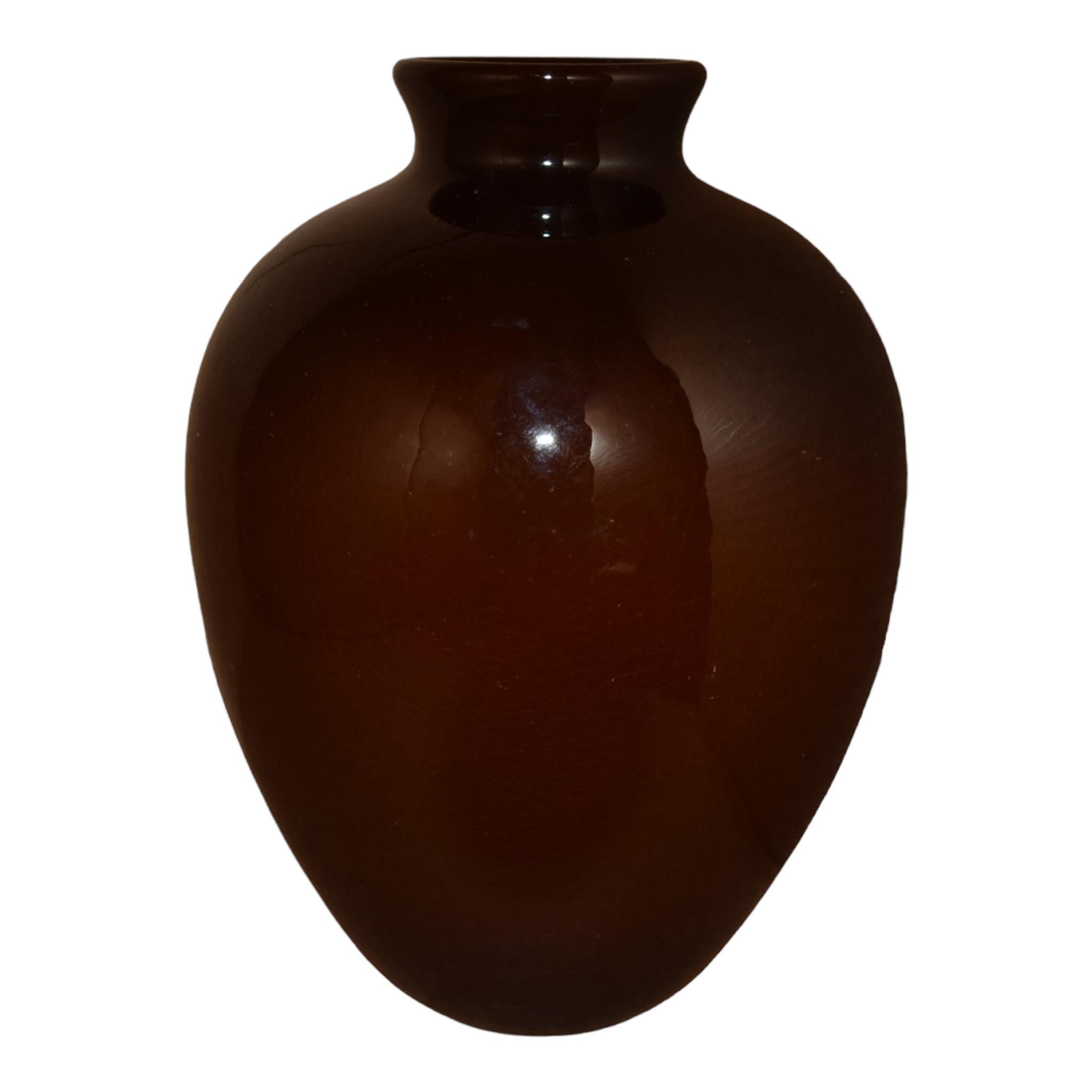 Rookwood 1902 Art Pottery Standard Glaze vase portrait espagnol 902C Young Bon état - En vente à East Peoria, IL