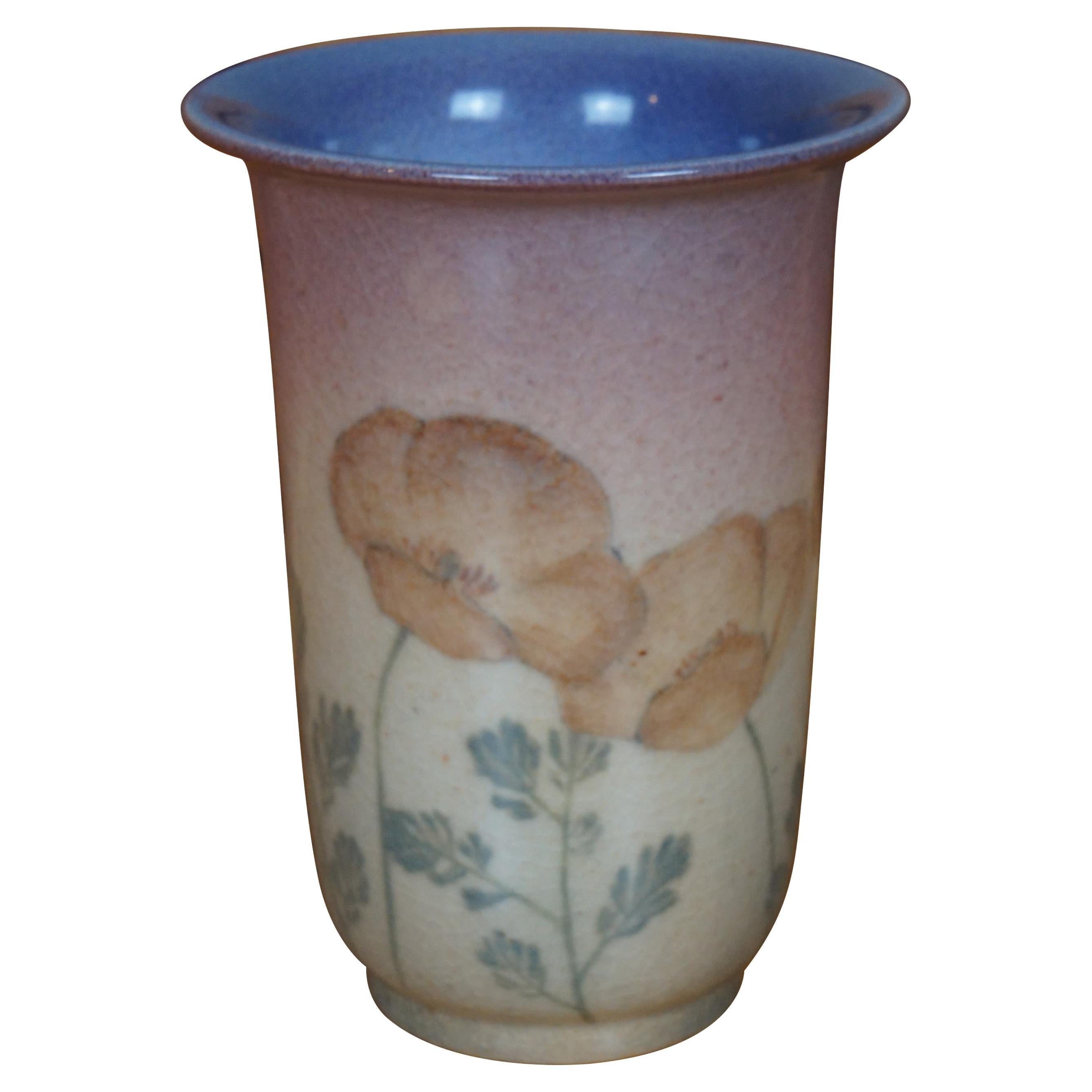 Rookwood 1944 XLIV Kataro Shirayamadani Vellum Poppy Bud Vase 7"